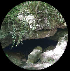 entree de la grotte